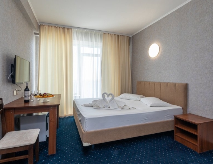 Стандарт 2-местный 1-комнатный, с балконом, вид на море - Гранд отель «Россия» Гудаута