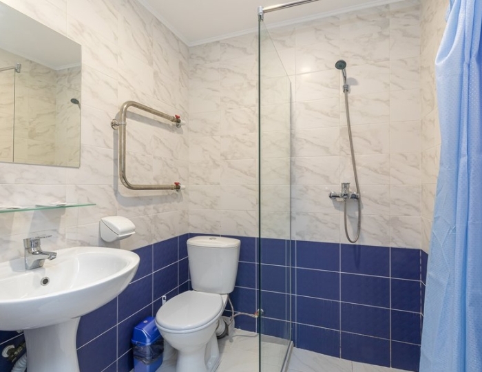 Эконом 2-местный 1-комнатный DBL, без балкона - Гранд отель «Россия» Гудаута